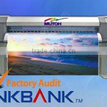 Excellent Dark black heat transfer Sublimation Ink for mutoh 1204