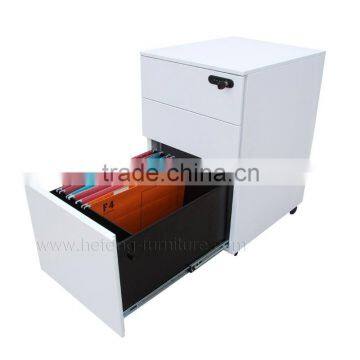 3 drawers metal mobile pedestal