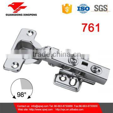 Soft closing furniture hydraulic hinge for door and cabinet