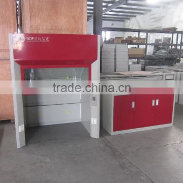 Galvanized steel laboratory fume hood