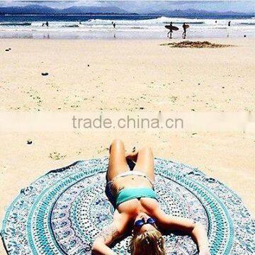 Indian Hippie Mandala Tapestry Wall Hanging Dorm Decor Boho Hippie Beach Throw Roundie Yoga Mat