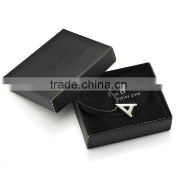 jewelry packaging box black cardboard, paper cardboard black jewelry packaging box oem for famous brand