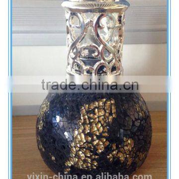 Aromatherapy Fragrance Lamp4/Oil lamp with wick/Mosaic glass oil burner/Home decoration