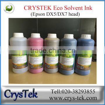 CRYSTEK eco solvent ink for EPS Dx5/Dx7 printhead