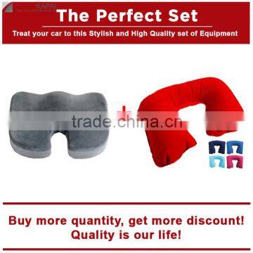 Hot Promotional Selling - The Perfect Set Seat Cushion+Neck Pillow