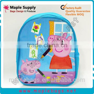 Piggy School Backpack for Kindergarten