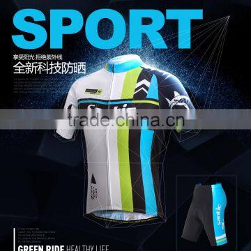 Santic Mens Crane Sports Cycling Short Blue Wear photo-2