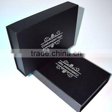 Custom Wholesale High Quality Cardboard Magnetic Rectangle Folding Paper Box photo-6