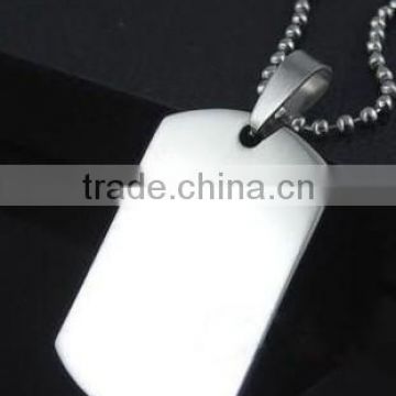 Low price dog tag pendant hot sales customize fashion dog tags high quality blank dog tags