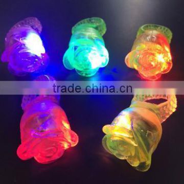 Popular Rose Led Flashing Ring