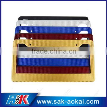 High quality Plastic car license frame