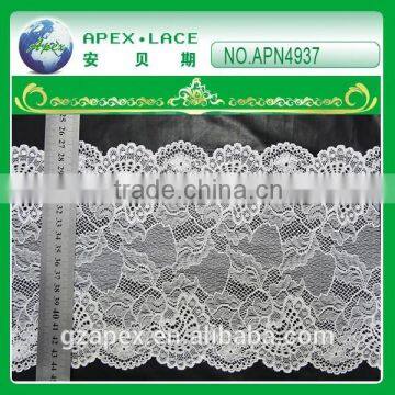 High quality nylon spandex yard lace APN4937