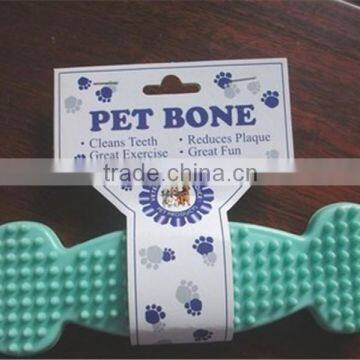 Pet bone TPR toy / Hog dog chew bone toy / dog dental chew toys