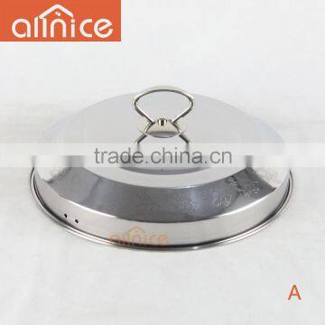 Allinice-Professional 18/0 Stainless-steel 15-qt.steamer Pot Set Passed FDA LFGB With Steel Cover and SS Handle&knob photo-6