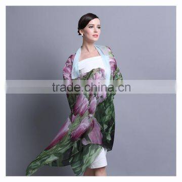 Women's Fashion Scarf Digital Printed Long Modal Scarf