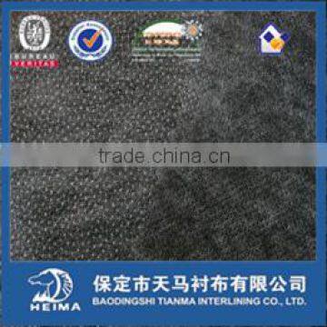 Adhesive Nonwoven Interlining Fabric/ Double Dot Fusible/ 100% Polyester photo-4
