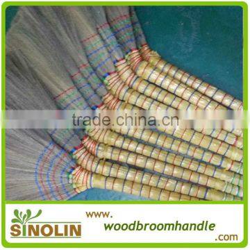 natural straw grass broom factory