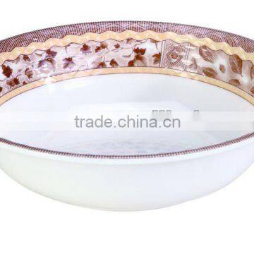 2015 fashional flower design melamine bowl