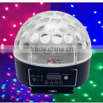 KTV DJ DMX512 led magic balls light Led flash colorful disco light glass ball