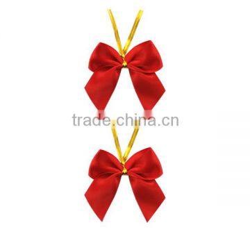 Wholesale fashion Christmas ribbon bow with wire twist tie