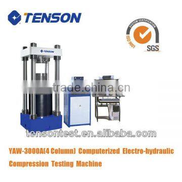 YAW-3000 Concrete compressive strength test machine,computerized electro-hydraulic compression test machine, press test machine