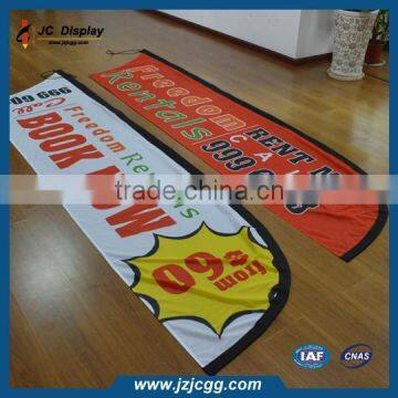 Factory Custom Make Big Size Beach Flag