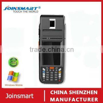 X11 Free SDK WIN CE portable handheld fingerprint scanner PDA with 1D/2D scanner