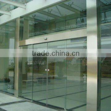 Automatic Glass Sliding Door Double Open Modle and Single Open Modle