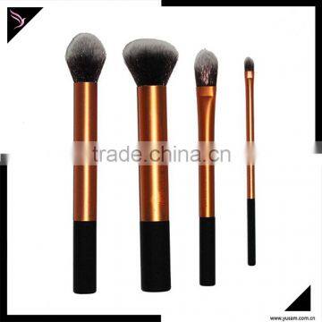 4 Pcs rt Makeup Brush Set Travel Kit Makeup Brushes