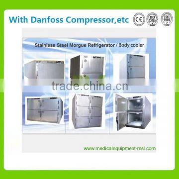 MSLMR06A - Cheap 6 body freezer / mortuary refrigerator for sale with Danfoss compressor