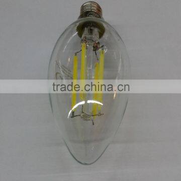 Full Glass Dimmable E14 E12 4w Led Filament Bulb photo-5