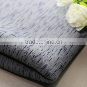 Polyester rayon spandex stretch knit fabric thick knit fabric scuba knit fabric