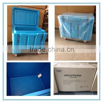 Plastic box for dry ice, ice keeping box, ice Storage box