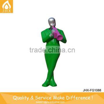 Outdoor Decoration FRP Music Statue