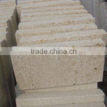 recycled rubber paving in artificial granite paving stone