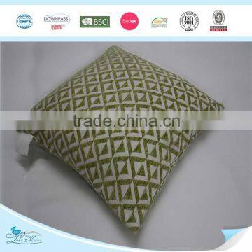 Embroidery Chevron Linen Cushion photo-2