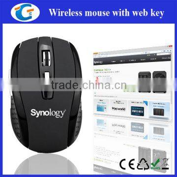 Wireless Optical Computer Mouse Webkey Function