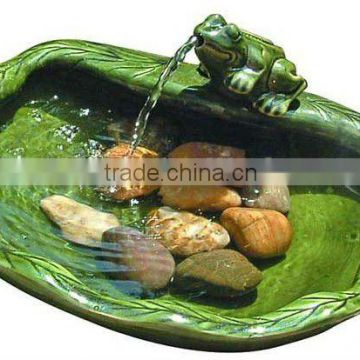 Frog spitter solar water feature/Solar water fountain SO5072