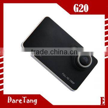 2.7 inch NT96650 1080p super thin front rear camera car dvr