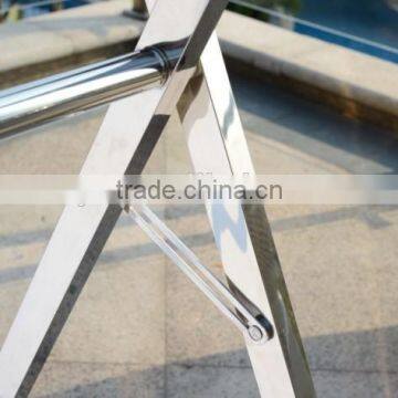 X Shape Stock Folded Steel Garment Rack Laundry Cloth Hanger photo-5