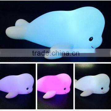 CE Shenzhen manufacturer led sea animal whale night light