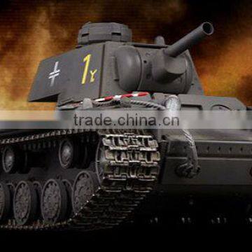 Pz.753(r) German Captured Grey Airsoft BB VS RC 1/24 Battle Tank