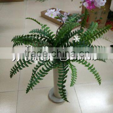 Hot fashion high imitation artificial wall hanging plant artificial leaves wholesale