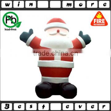 attractive inflatable happy Santa Christmas inflatable decoration