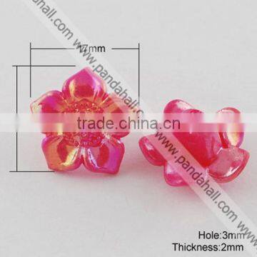 Sparkling Flower Shank Buttons(SACR-Q071-M)