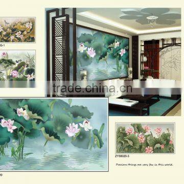 2014 new product 3d nature wallpaper