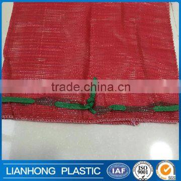 Cheap tubular drawstring mesh bag for potatos