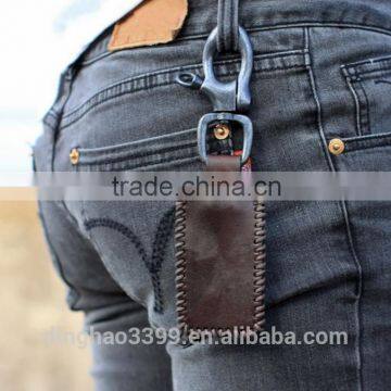2016 Factory Wholesale Key Holder Popular Leather Key Case Multifunction Key Holder With Hook photo-6