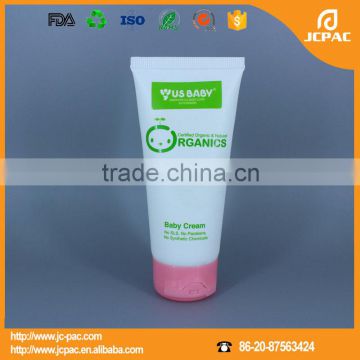 Cosmetic Cream Plastic Tube For baby /Screw Cap