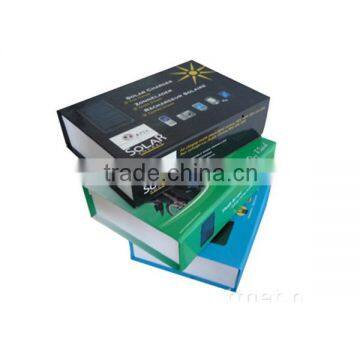 packaging box with soft touch paper